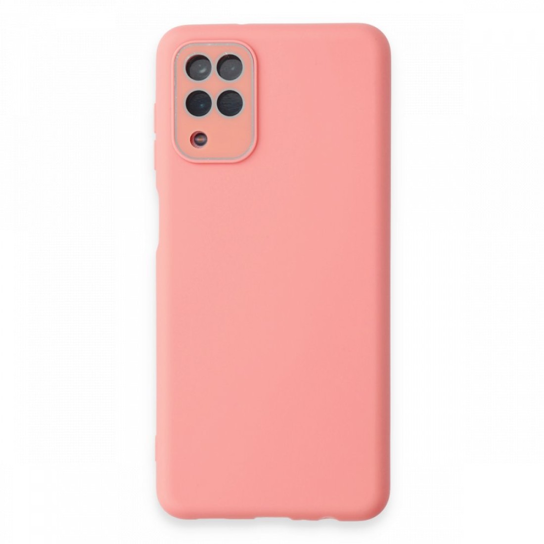  Samsung Galaxy M32 Kılıf Lansman Glass Kapak - Pembe