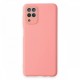  Samsung Galaxy M32 Kılıf Lansman Glass Kapak - Pembe