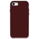 iPhone 7 Kılıf Lansman Legant Silikon - Bordo iPhone 7 Kılıf Lansman Legant Silikon - Bordo