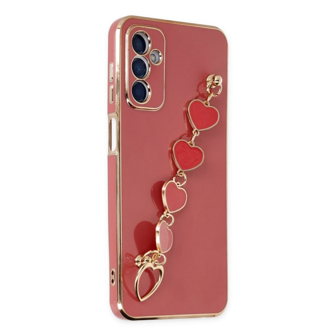  Samsung Galaxy M23 Kılıf Esila Silikon - Kırmızı