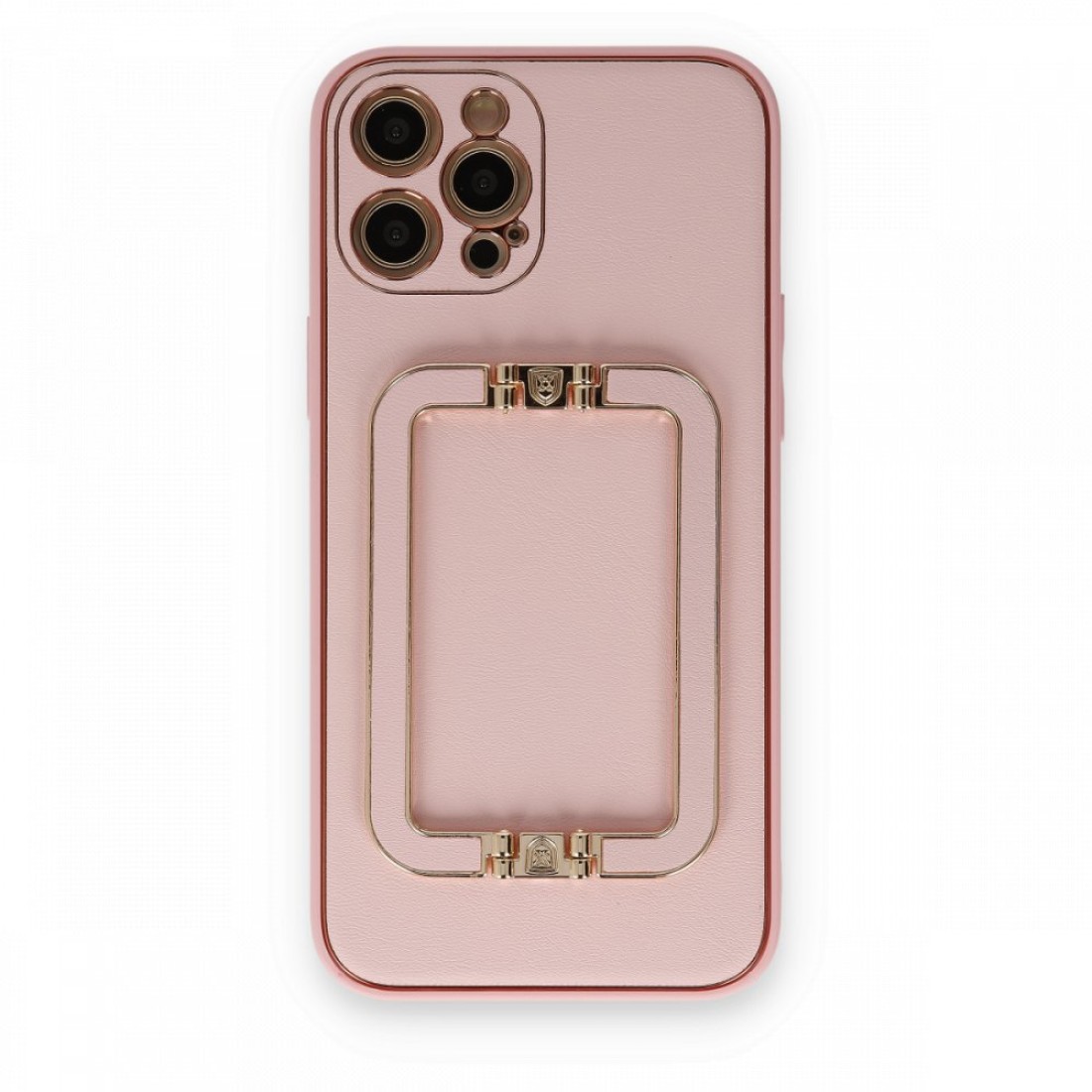  iPhone 12 Pro Kılıf Coco Elit Kapak - Pembe
