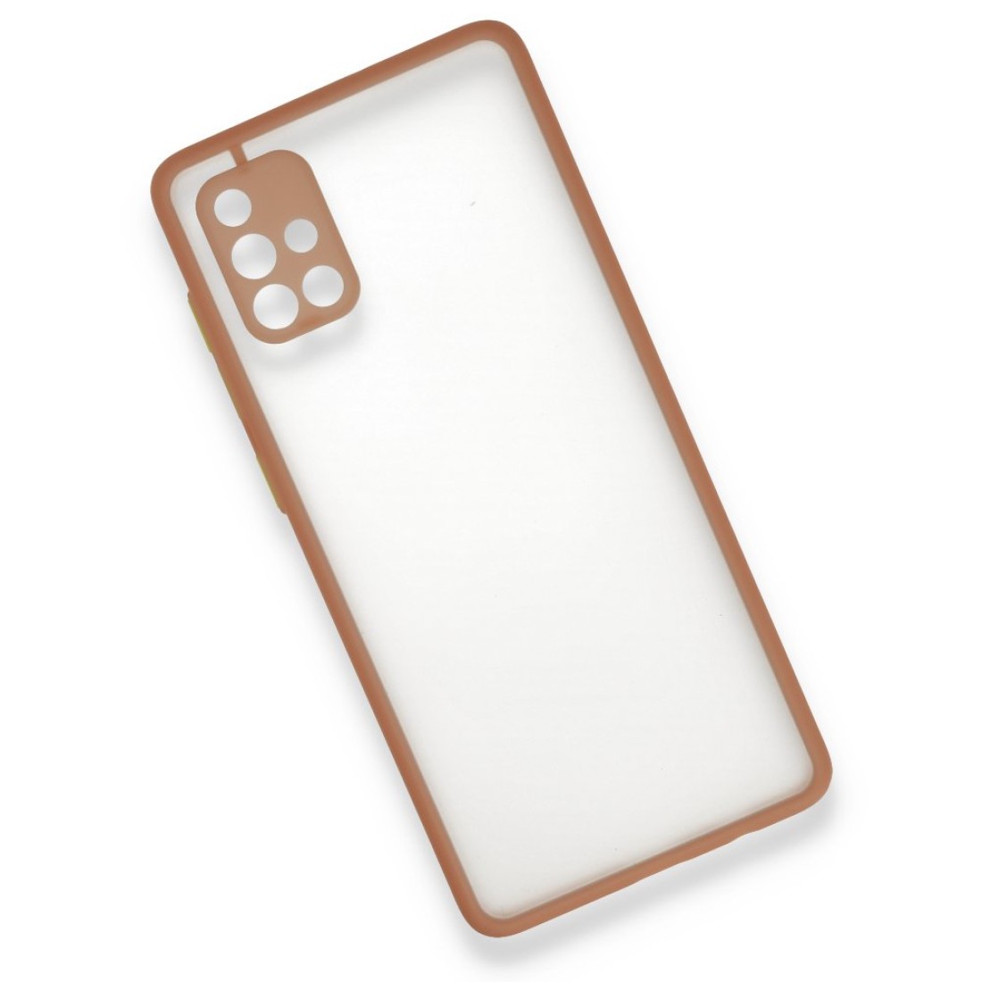 Samsung Galaxy A71 Kılıf Montreal Silikon Kapak - Pembe Samsung Galaxy A71 Kılıf Montreal Silikon Kapak - Pembe