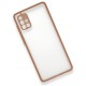 Samsung Galaxy A71 Kılıf Montreal Silikon Kapak - Pembe Samsung Galaxy A71 Kılıf Montreal Silikon Kapak - Pembe