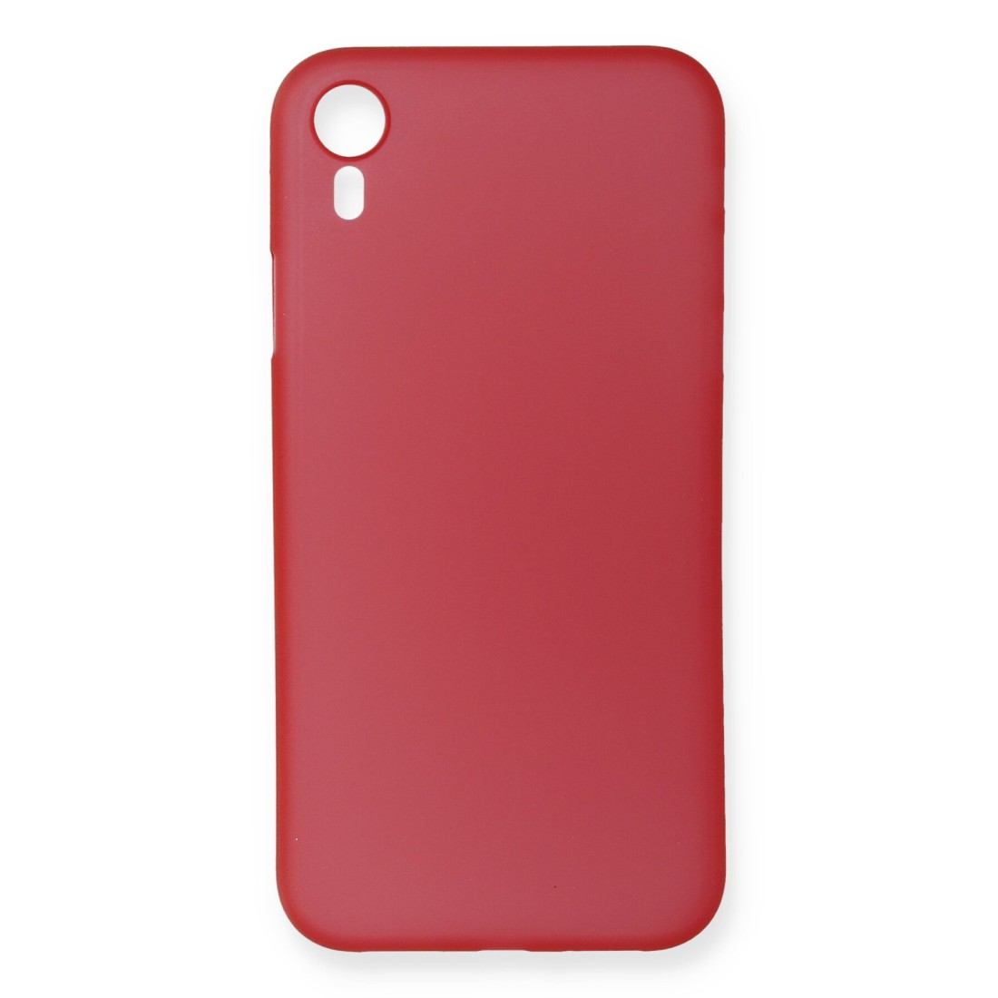 iPhone XR Kılıf PP Ultra İnce Kapak - Kırmızı iPhone XR Kılıf PP Ultra İnce Kapak - Kırmızı