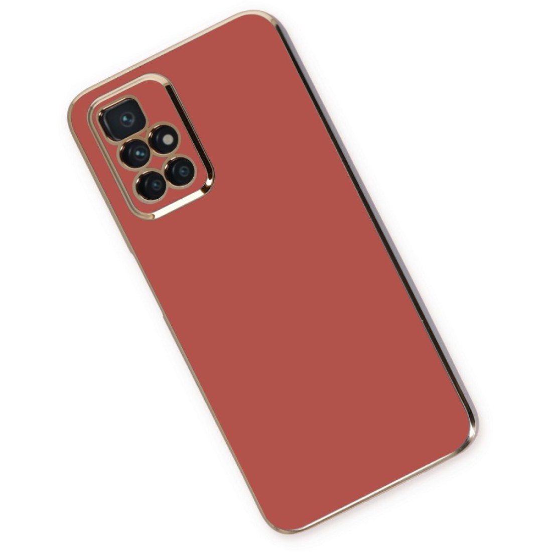  Xiaomi Redmi 10 2022 Kılıf Volet Silikon - Kırmızı