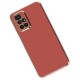  Xiaomi Redmi 10 2022 Kılıf Volet Silikon - Kırmızı