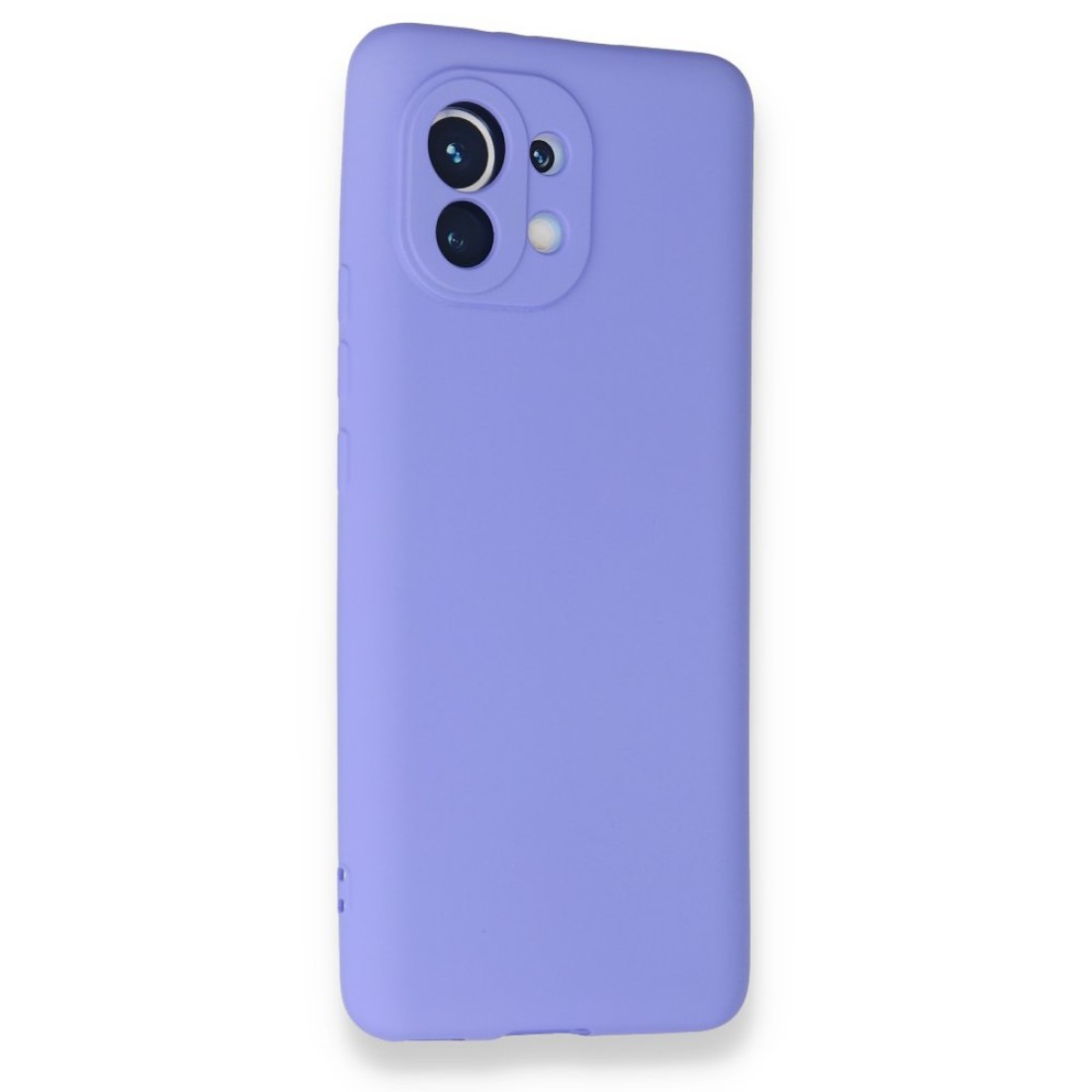  Xiaomi Mi 11 Kılıf First Silikon - Lila