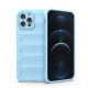 iPhone 12 Pro Kılıf Optimum Silikon - Sky Blue iPhone 12 Pro Kılıf Optimum Silikon - Sky Blue