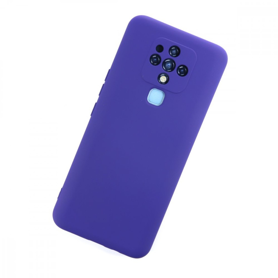  Tecno Camon 16 Kılıf Nano içi Kadife Silikon - Mor