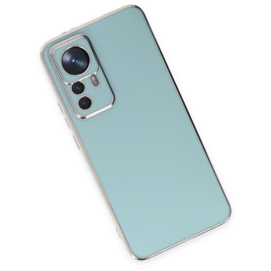 Xiaomi Mi 12T Pro Kılıf Volet Silikon - Açık Yeşil Xiaomi Mi 12T Pro Kılıf Volet Silikon - Açık Yeşil