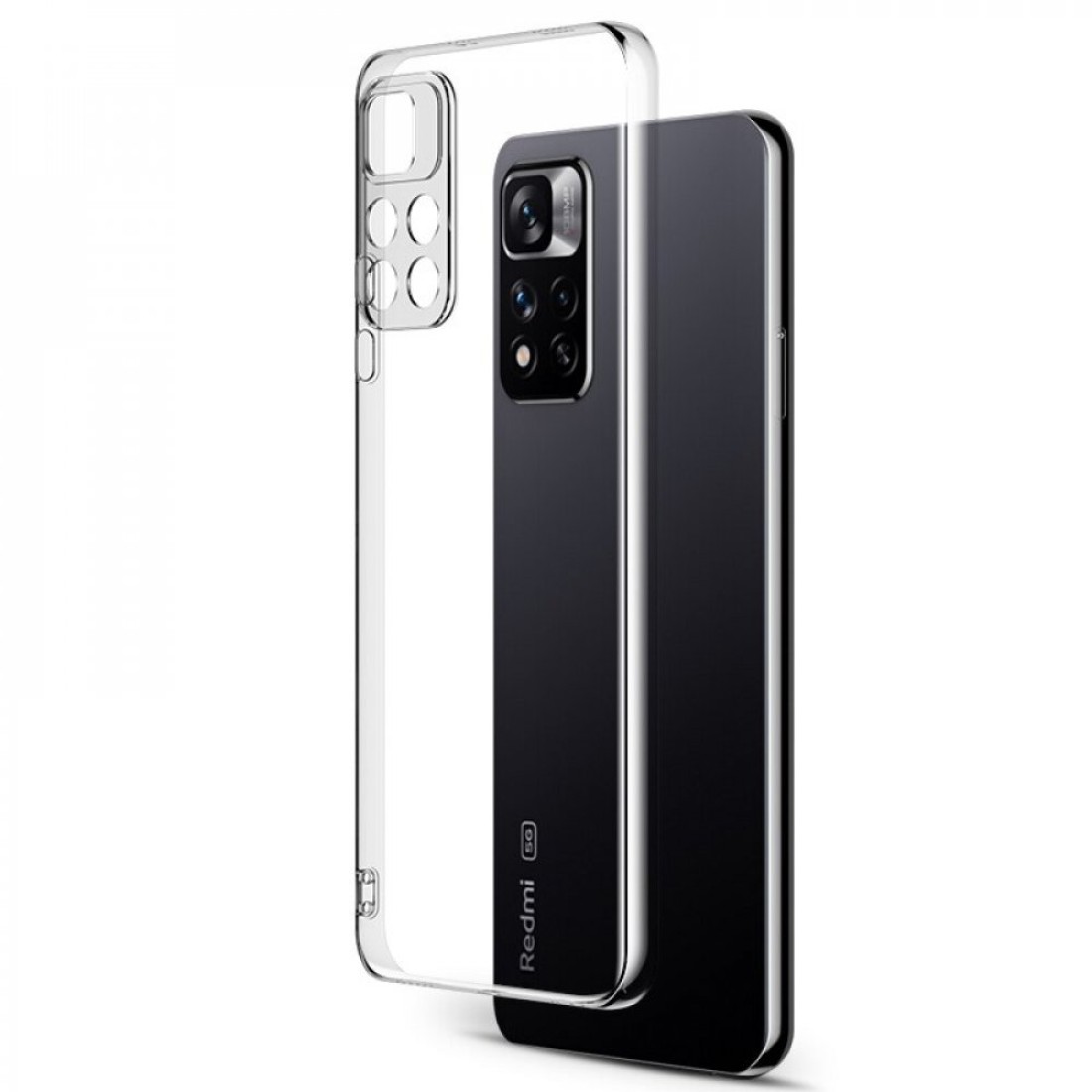  Xiaomi Redmi Note 11 Pro Plus 5G Kılıf Lüx Şeffaf Silikon