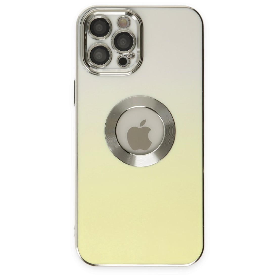  iPhone 12 Pro Kılıf Best Silikon - Sarı
