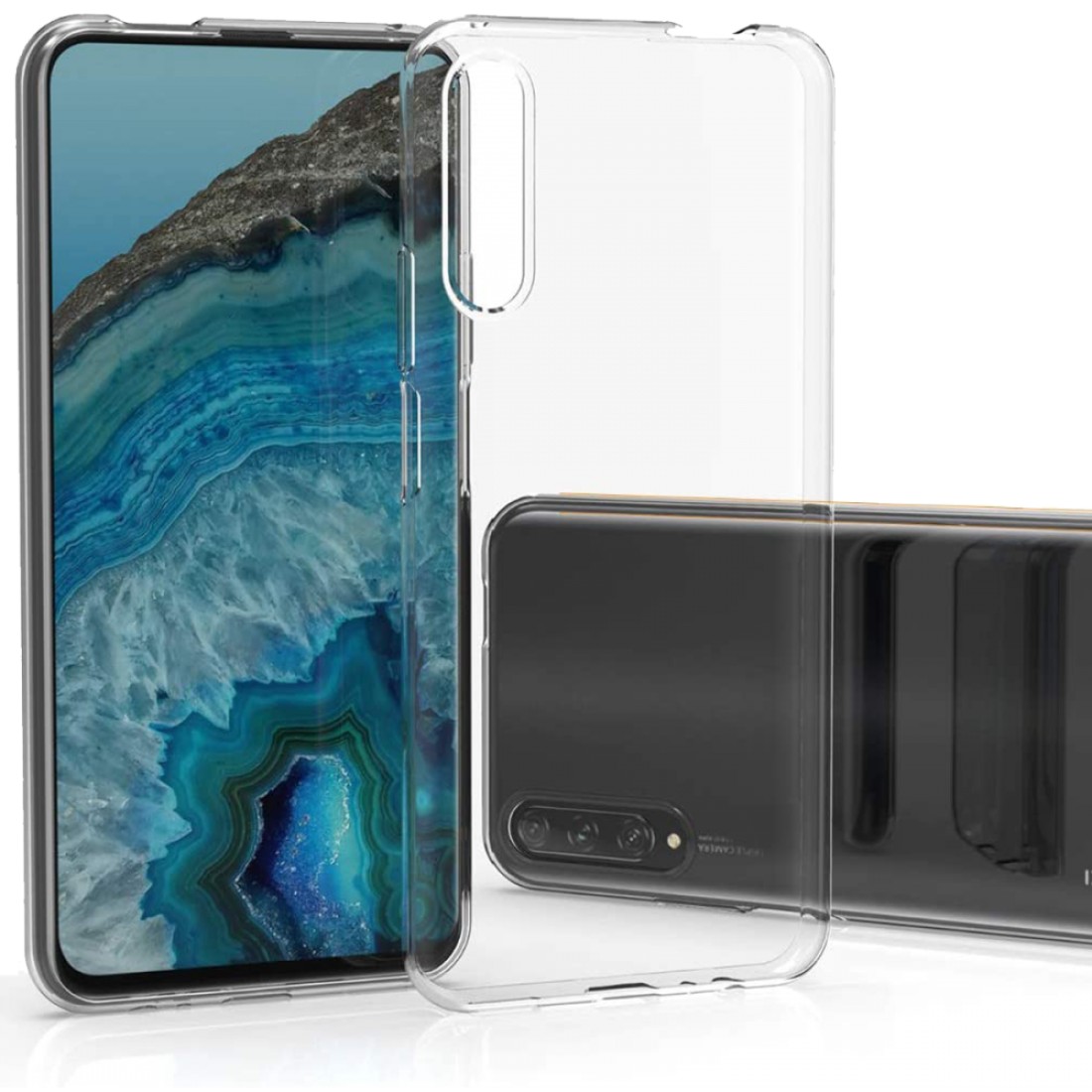  Huawei P Smart Z Kılıf Lüx Şeffaf Silikon