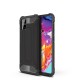Samsung Galaxy A71 Kılıf Tank Silikon Kapak - Siyah Samsung Galaxy A71 Kılıf Tank Silikon Kapak - Siyah