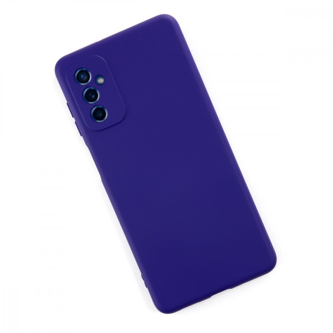  Samsung Galaxy M52 5G Kılıf Nano içi Kadife Silikon - Mor