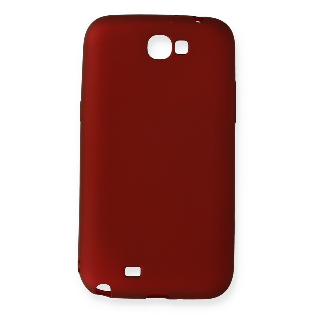  Samsung Galaxy Note 2 / N7100 Kılıf First Silikon - Bordo