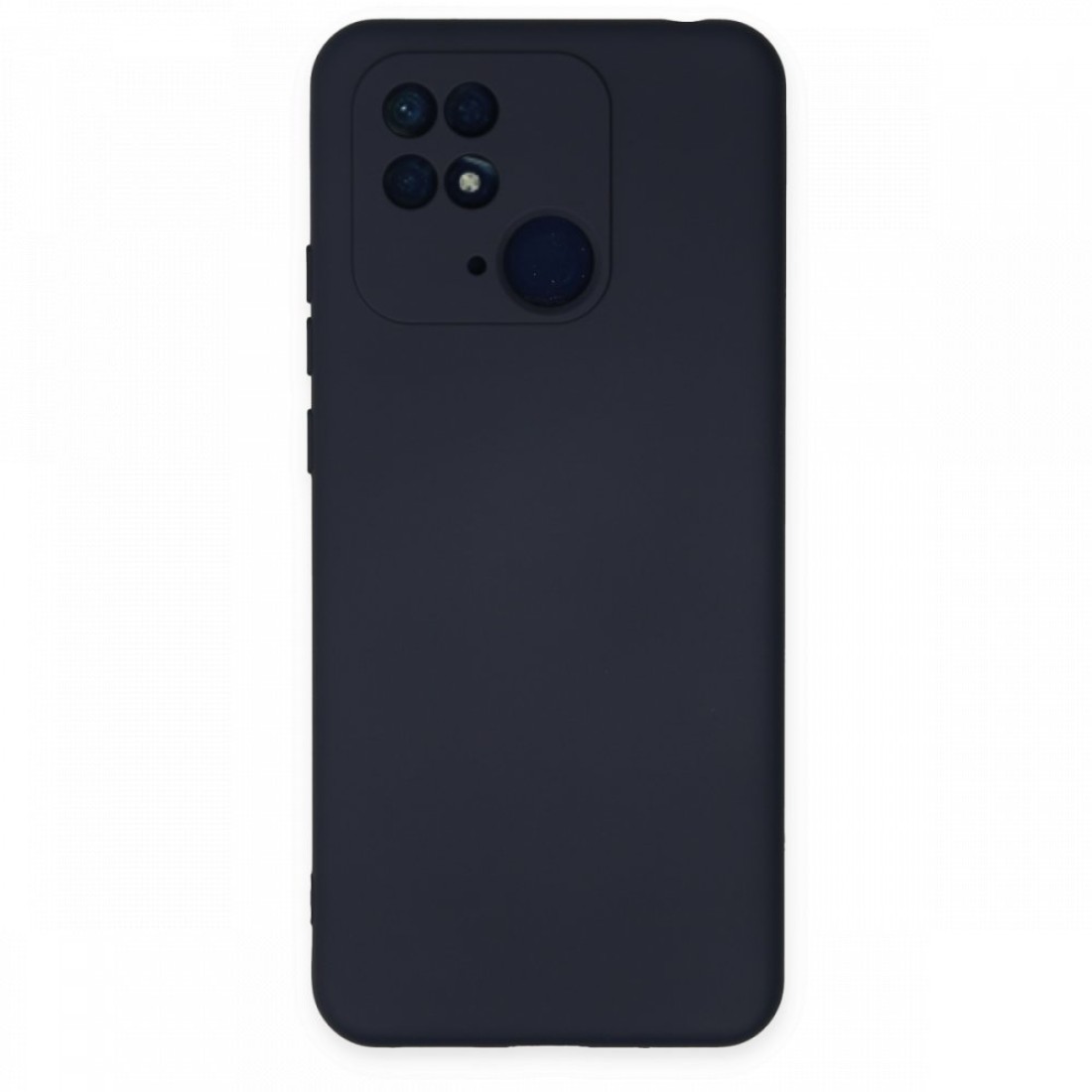  Xiaomi Redmi 10C Kılıf Nano içi Kadife Silikon - Lacivert