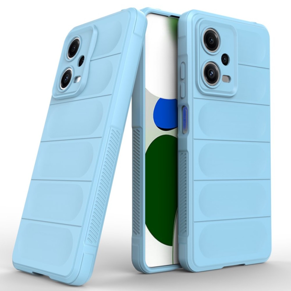  Xiaomi Poco X5 Pro 5G Kılıf Optimum Silikon - Sky Blue