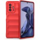  Xiaomi Mi 11T Kılıf Optimum Silikon - Kırmızı