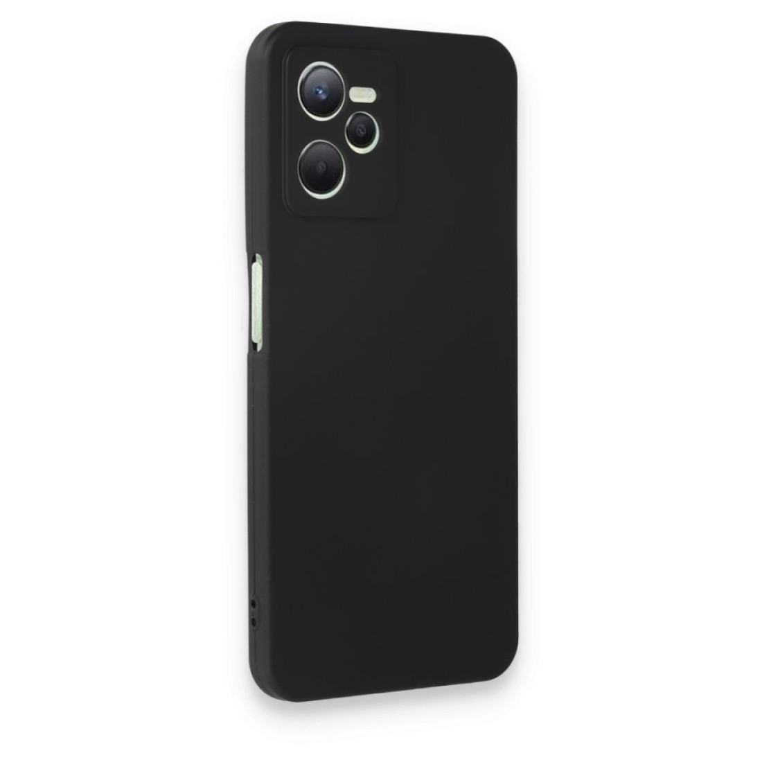  Realme C35 Kılıf First Silikon - Siyah