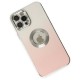  iPhone 12 Pro Kılıf Best Silikon - Pembe