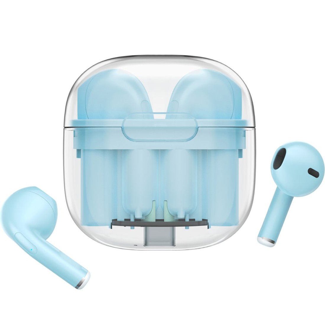  LS-09 Bluetooth 5.3 TWS Kablosuz Airpods Kulaklık - Mavi