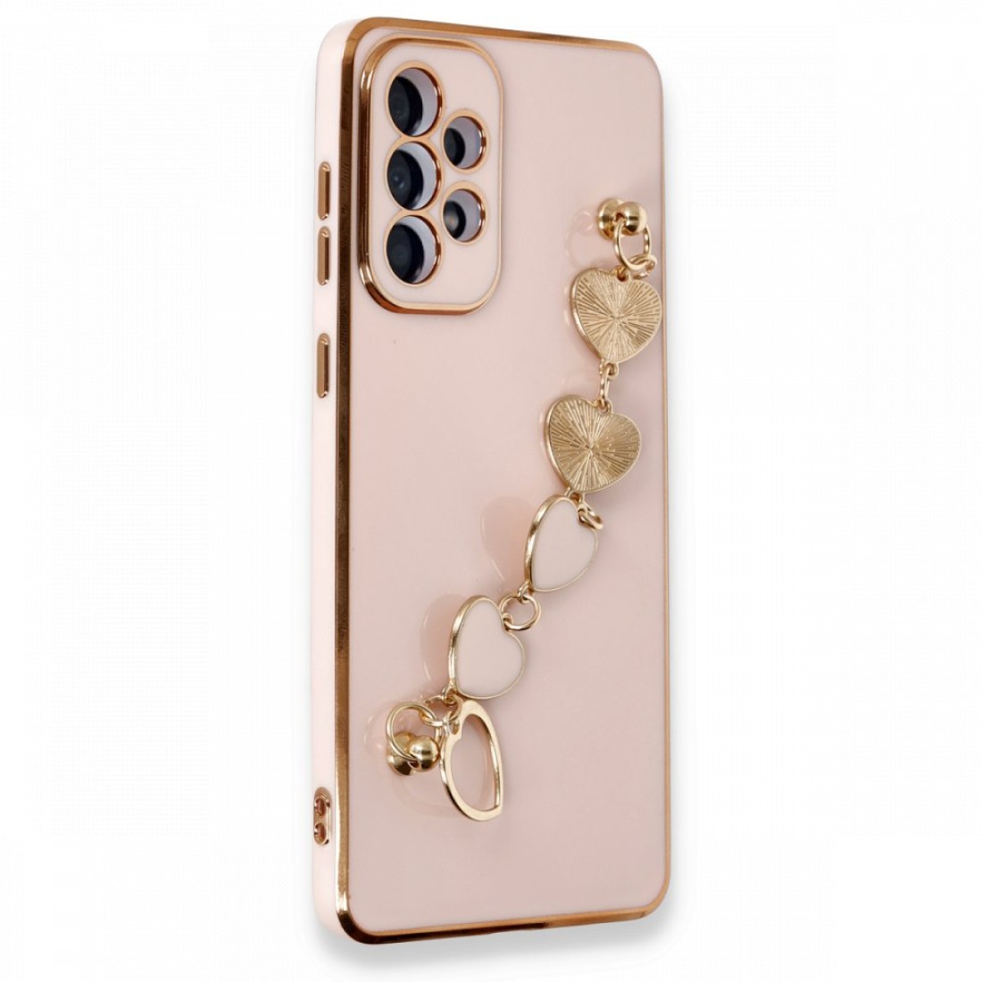  Samsung Galaxy A53 5G Kılıf Esila Silikon - Pudra