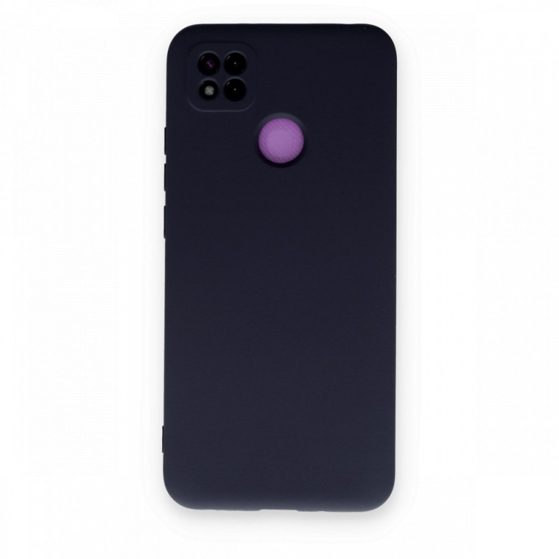  Xiaomi Redmi 9C Kılıf Nano içi Kadife Silikon - Lacivert