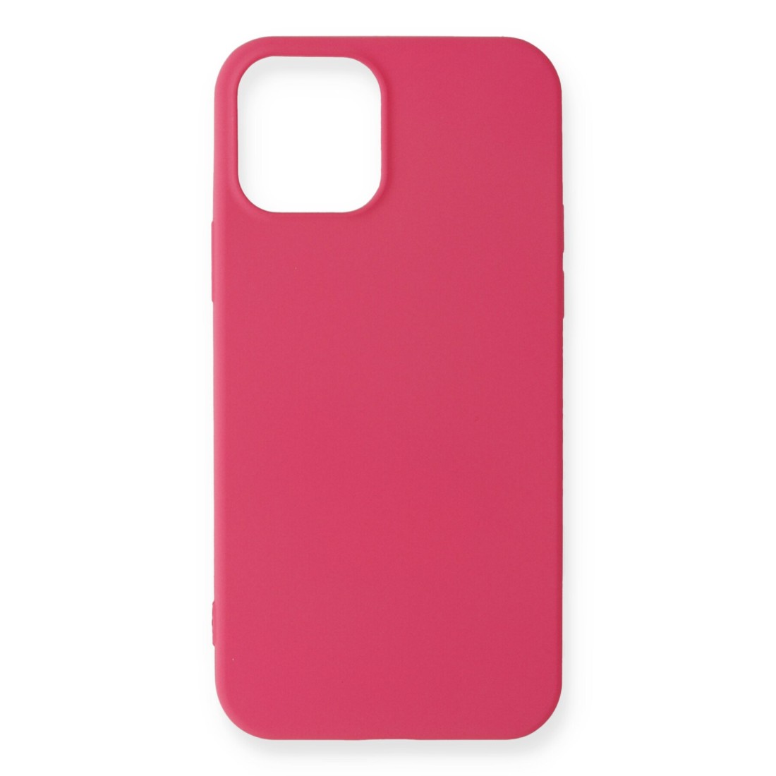  iPhone 12 Kılıf First Silikon - Pembe