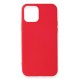 iPhone 12 Kılıf First Silikon - Kırmızı iPhone 12 Kılıf First Silikon - Kırmızı