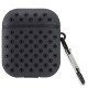  Airpods 2 (2.nesil) Spor Delikli Kılıf - Siyah-Siyah