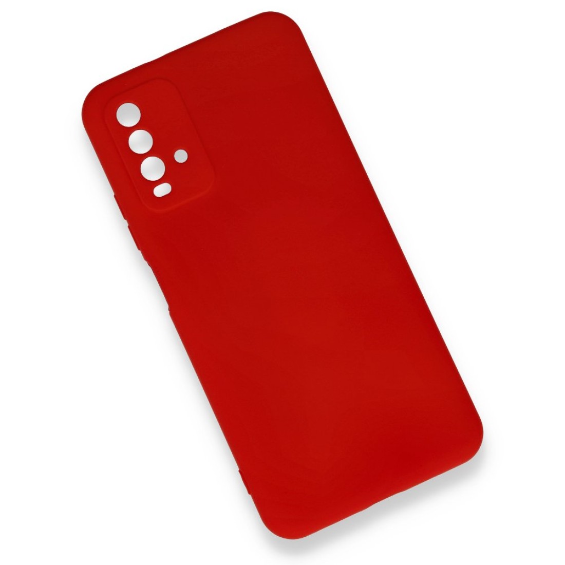  Xiaomi Redmi 9T Kılıf Nano içi Kadife Silikon - Kırmızı