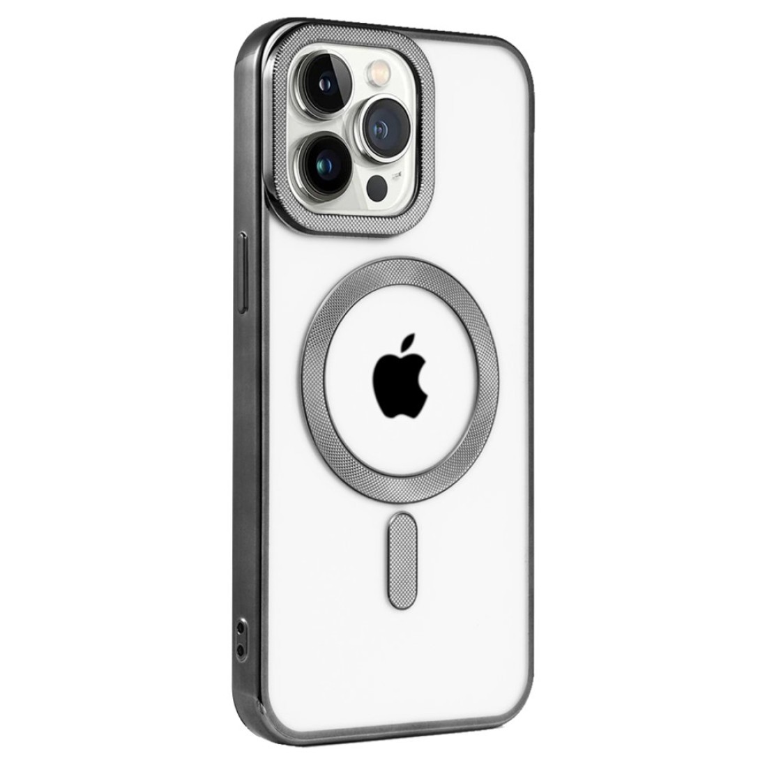 iPhone 14 Pro Max Kılıf Kronos Magsafe Kapak - Siyah iPhone 14 Pro Max Kılıf Kronos Magsafe Kapak - Siyah