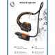  AS9 Suya Dayanıklı Bluetooth Kulaklık - Siyah