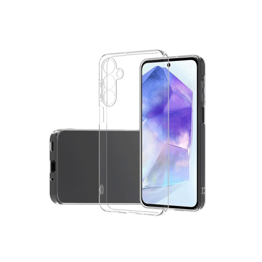  Samsung Galaxy A16 5G Kılıf Lüx Şeffaf Silikon