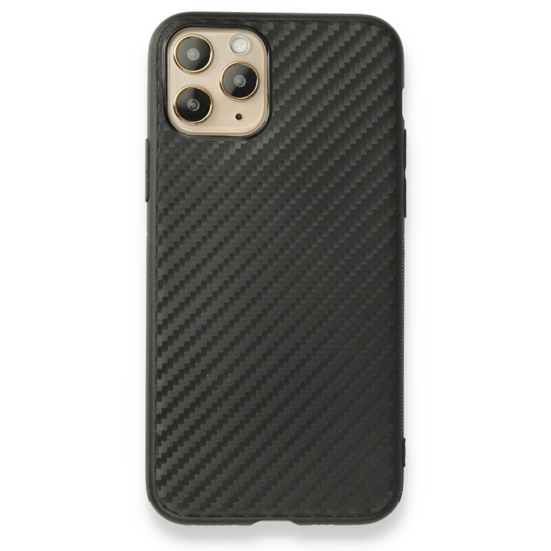  iPhone 11 Pro Kılıf Carbonix Silikon - Siyah