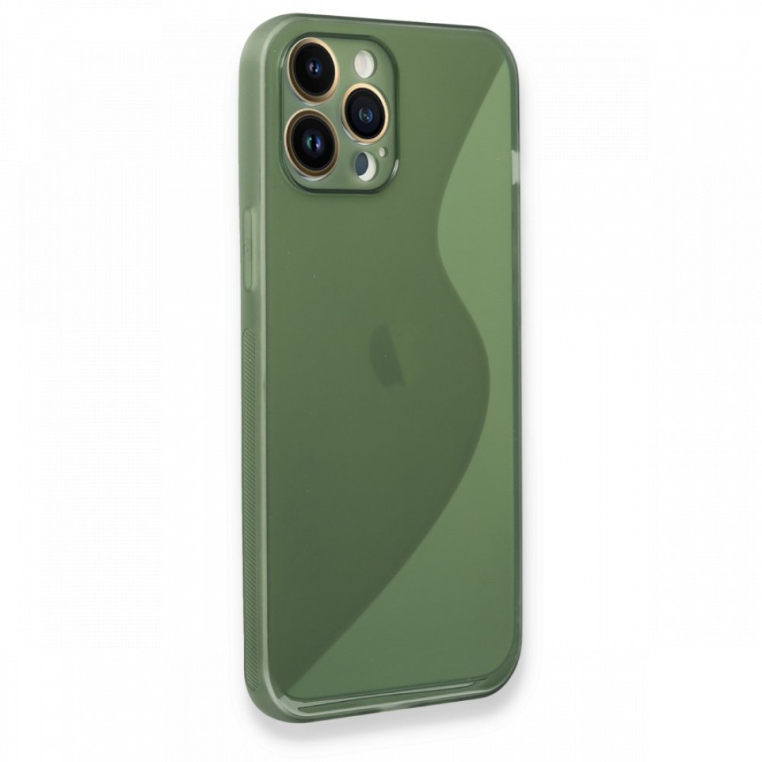 iPhone 13 Pro Max Kılıf S Silikon - Yeşil iPhone 13 Pro Max Kılıf S Silikon - Yeşil