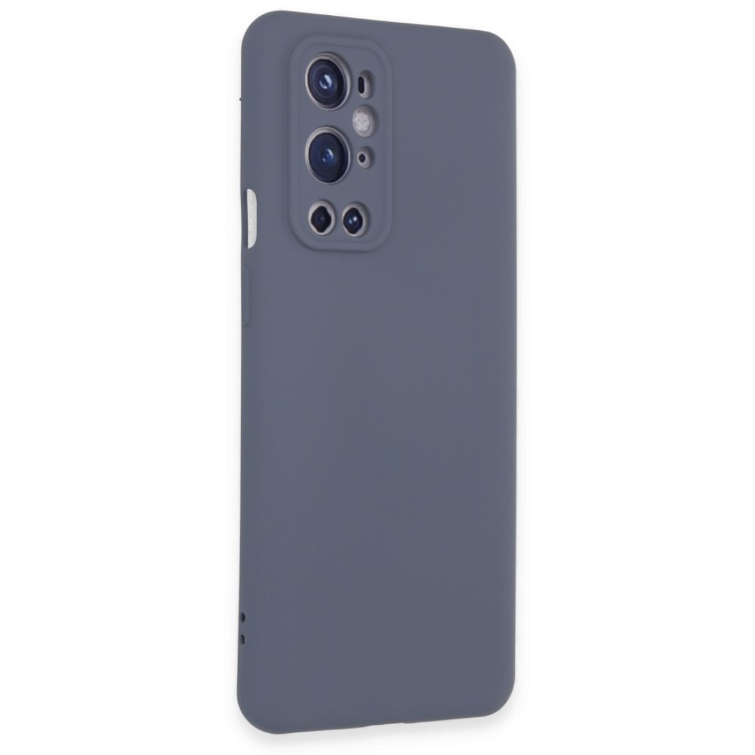  One Plus 9 Pro Kılıf Nano içi Kadife Silikon - Gri