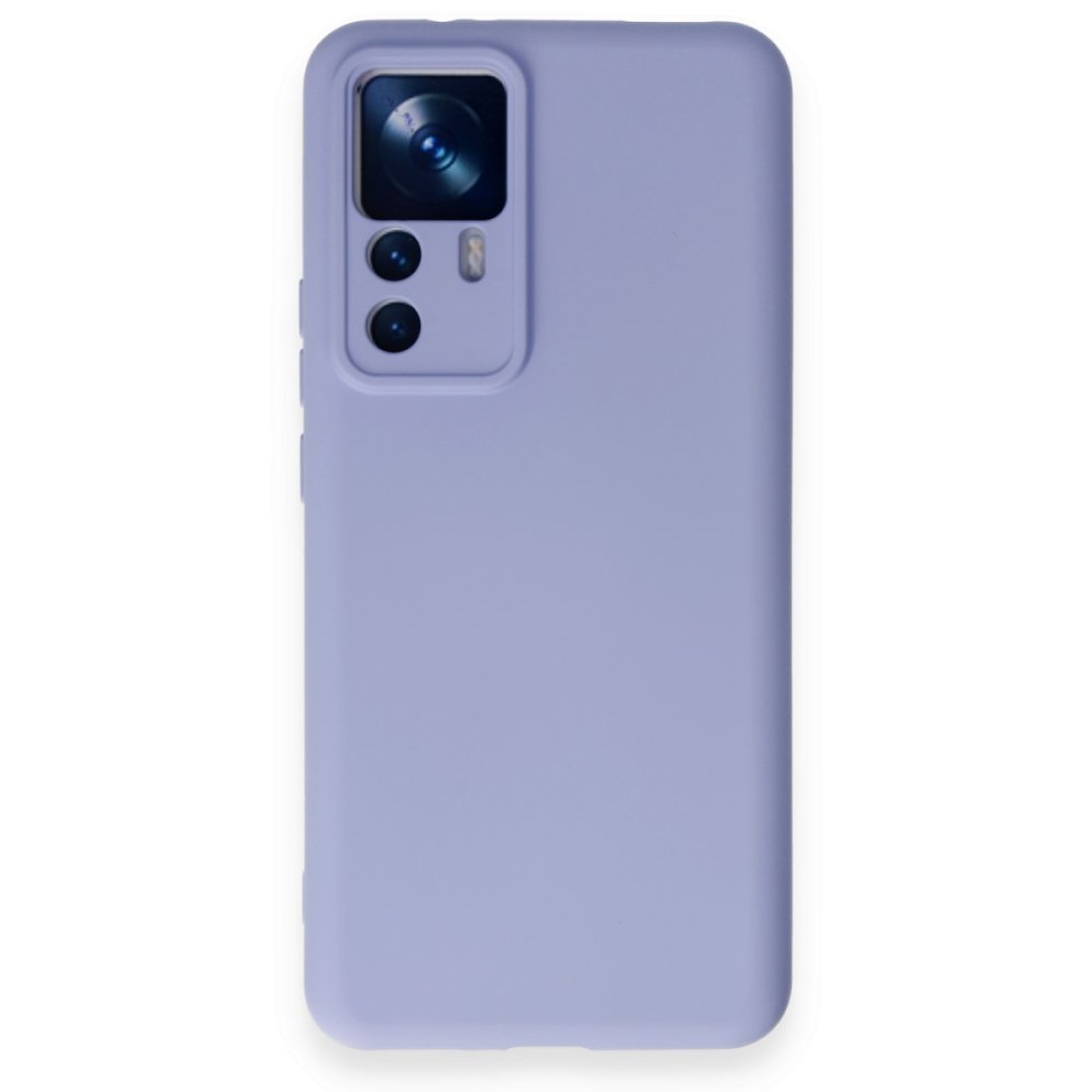  Xiaomi Mi 12T Kılıf Nano içi Kadife Silikon - Lila