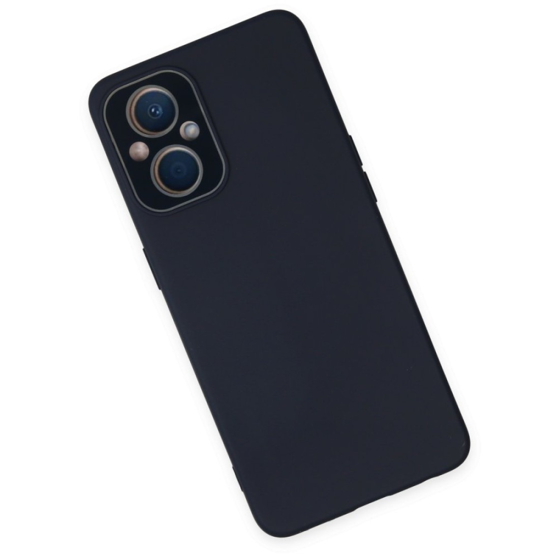 Oppo Reno 8 Lite Kılıf Lansman Glass Kapak - Lacivert Oppo Reno 8 Lite Kılıf Lansman Glass Kapak - Lacivert