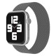  Apple Watch 38mm Ayarlı Solo Silikon Kordon - Gri