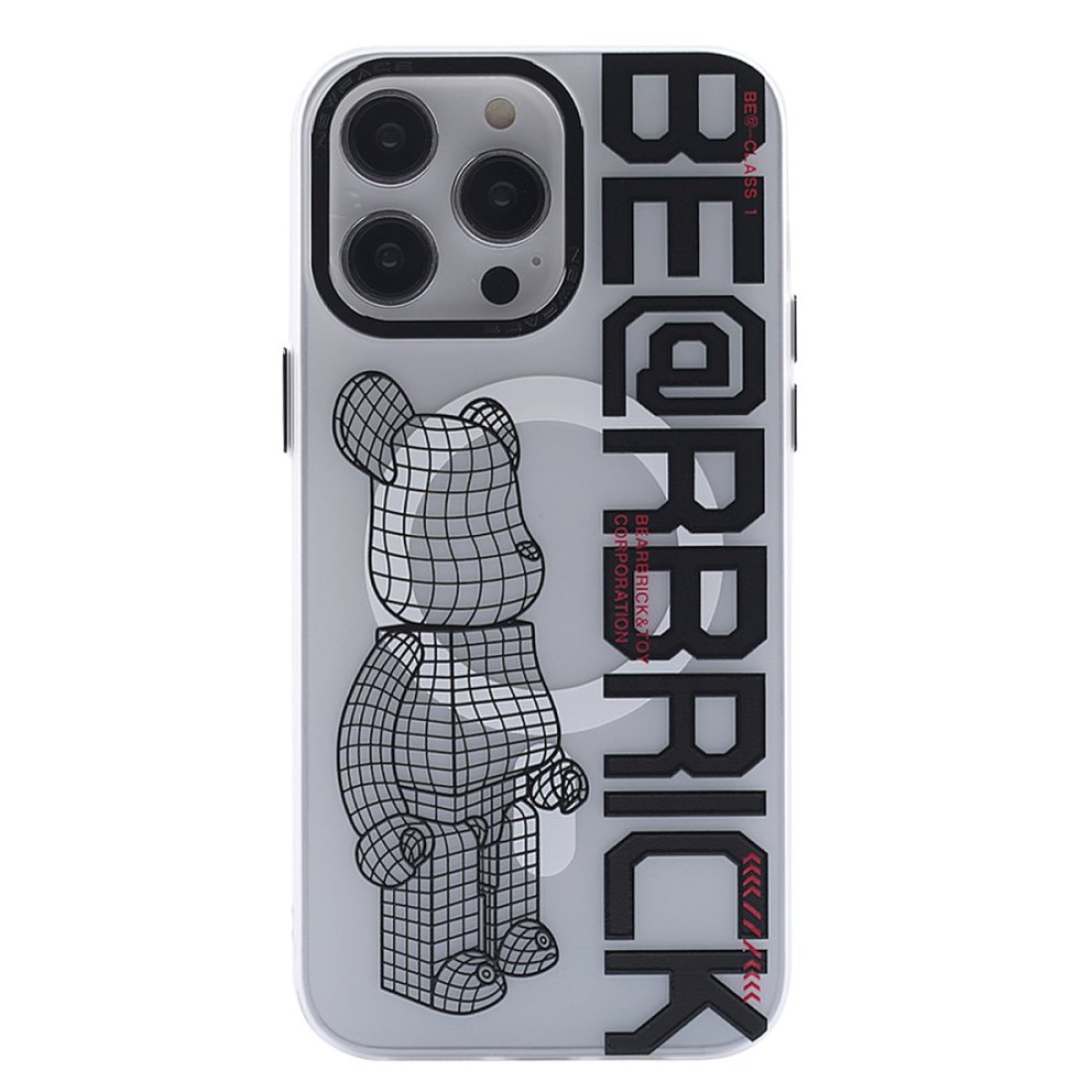  iPhone 14 Pro Kılıf Apollo Magneticsafe Desenli Kapak - Apollo Şeffaf - 1