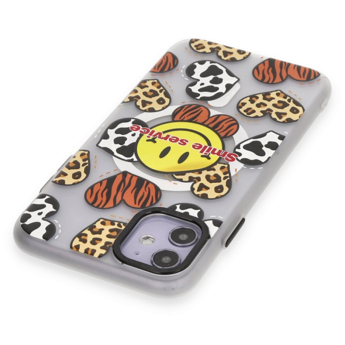 iPhone 12 Kılıf Apollo Magneticsafe Desenli Kapak - Apollo Şeffaf - 2