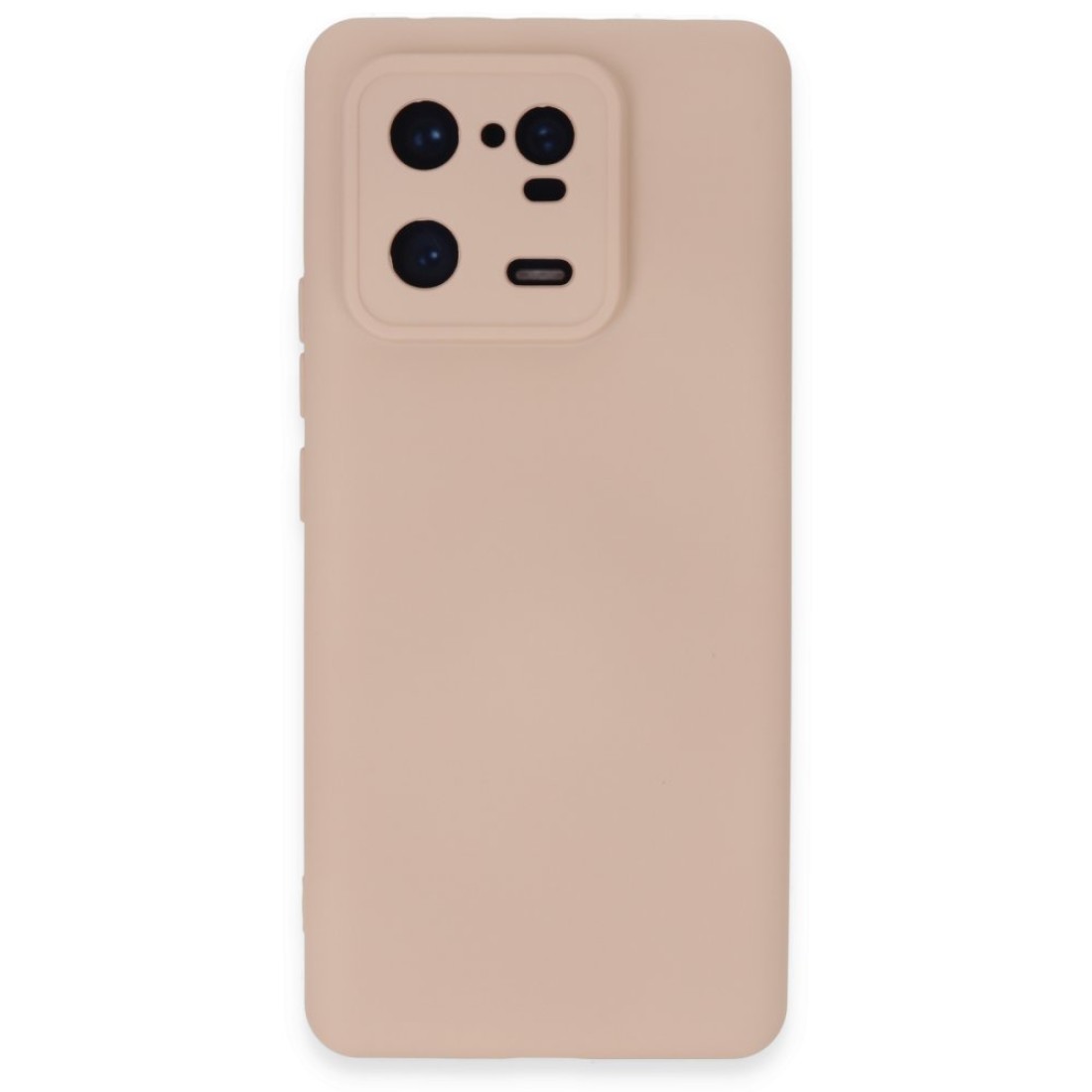  Xiaomi Mi 13 Pro Kılıf Nano içi Kadife Silikon - Pudra