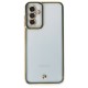  Samsung Galaxy M23 Kılıf Liva Lens Silikon - Yeşil
