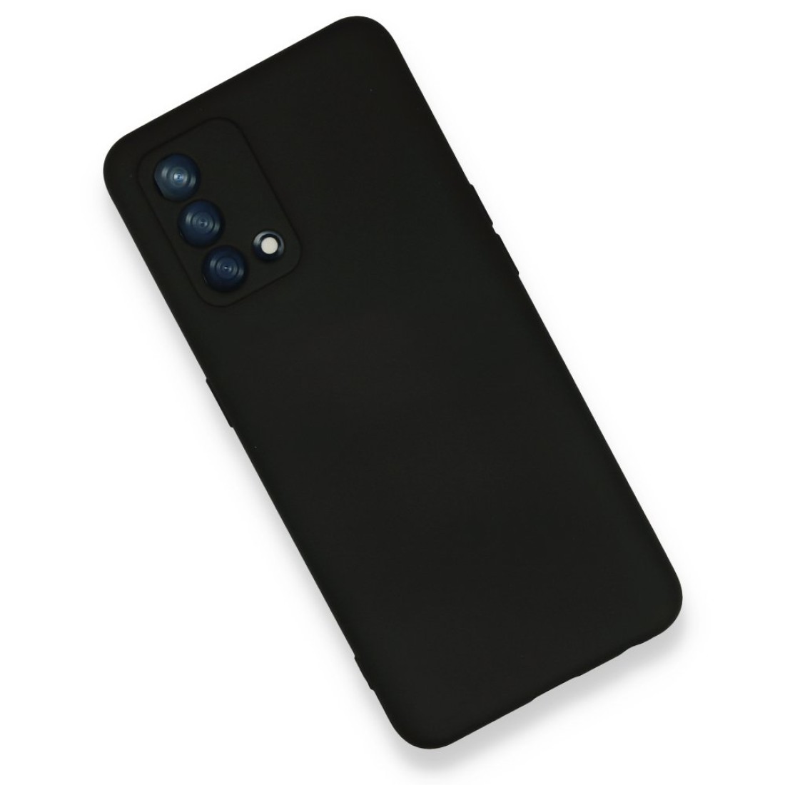 Oppo A74 4G Kılıf Nano içi Kadife Silikon - Siyah Oppo A74 4G Kılıf Nano içi Kadife Silikon - Siyah