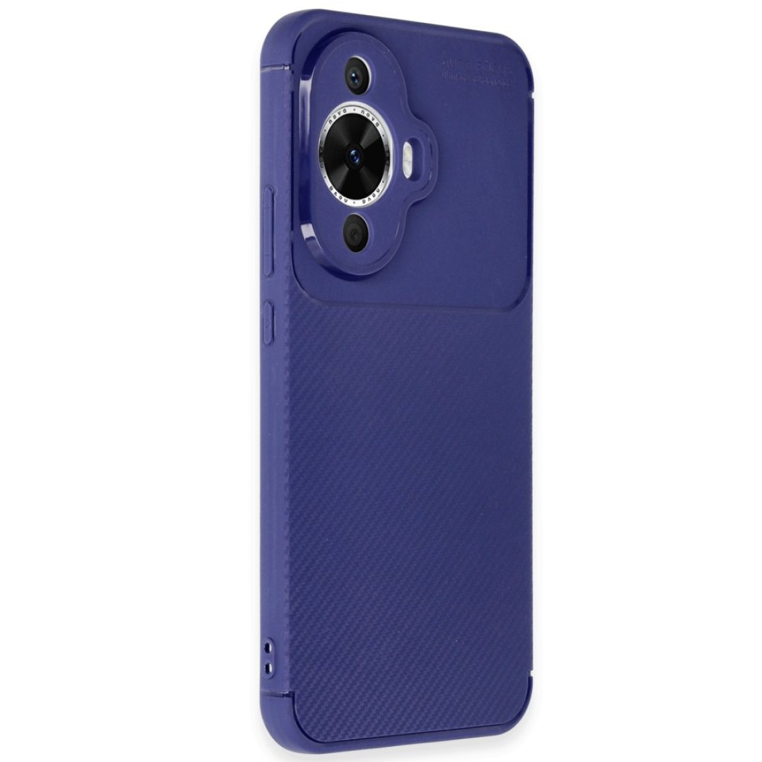  Huawei Nova 12S Kılıf Auto Focus Karbon Kapak - Lacivert
