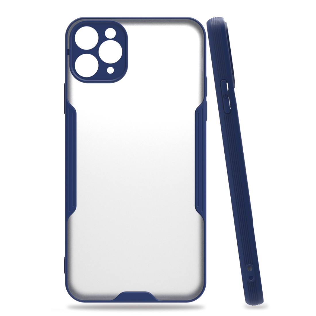  iPhone 11 Pro Kılıf Platin Silikon - Lacivert