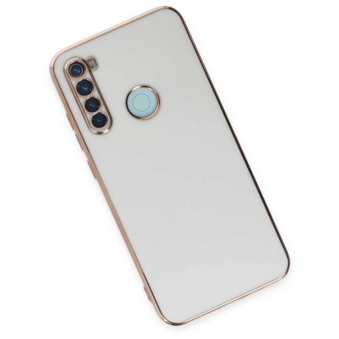Xiaomi Redmi Note 8 Kılıf Volet Silikon - Beyaz Xiaomi Redmi Note 8 Kılıf Volet Silikon - Beyaz