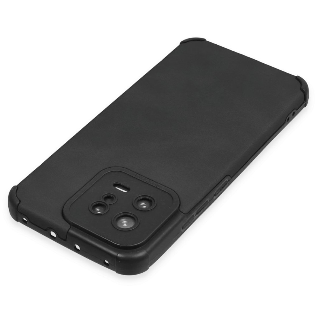  Xiaomi Mi 13 Kılıf Loop Deri Silikon - Siyah